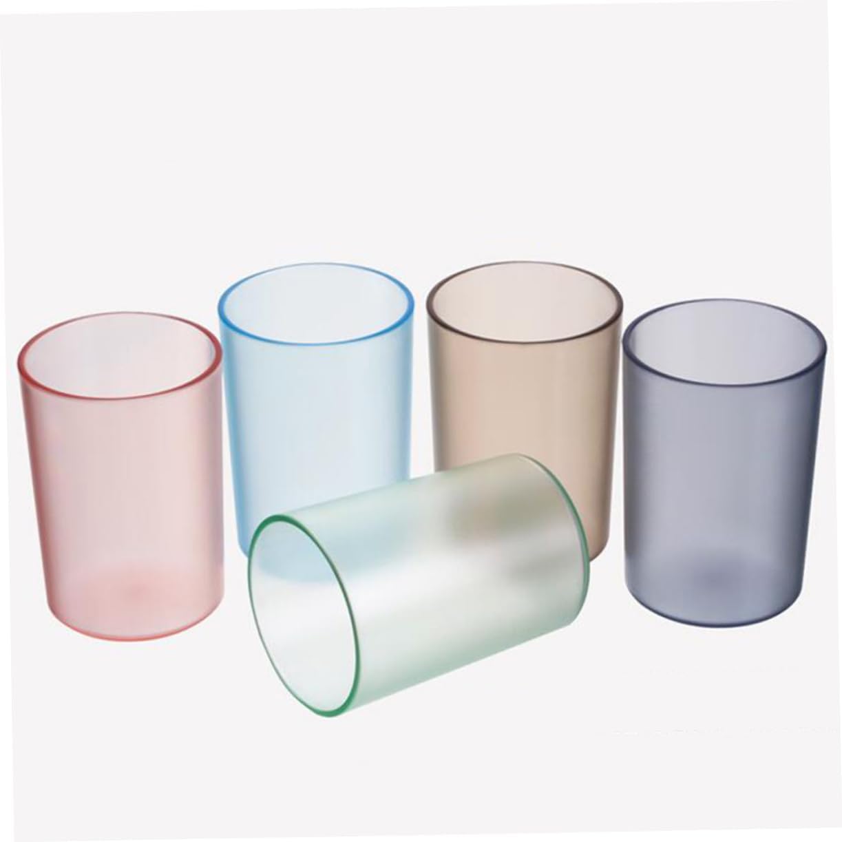 VALICLUD Transparent Toothbrush Cup Multifunctional 1