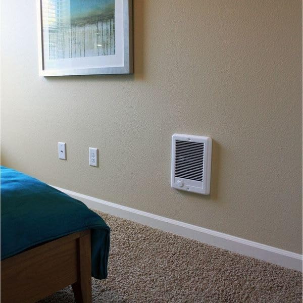 Cadet Com-Pak Wall Heater with Thermostat 3412 BTU 120V White