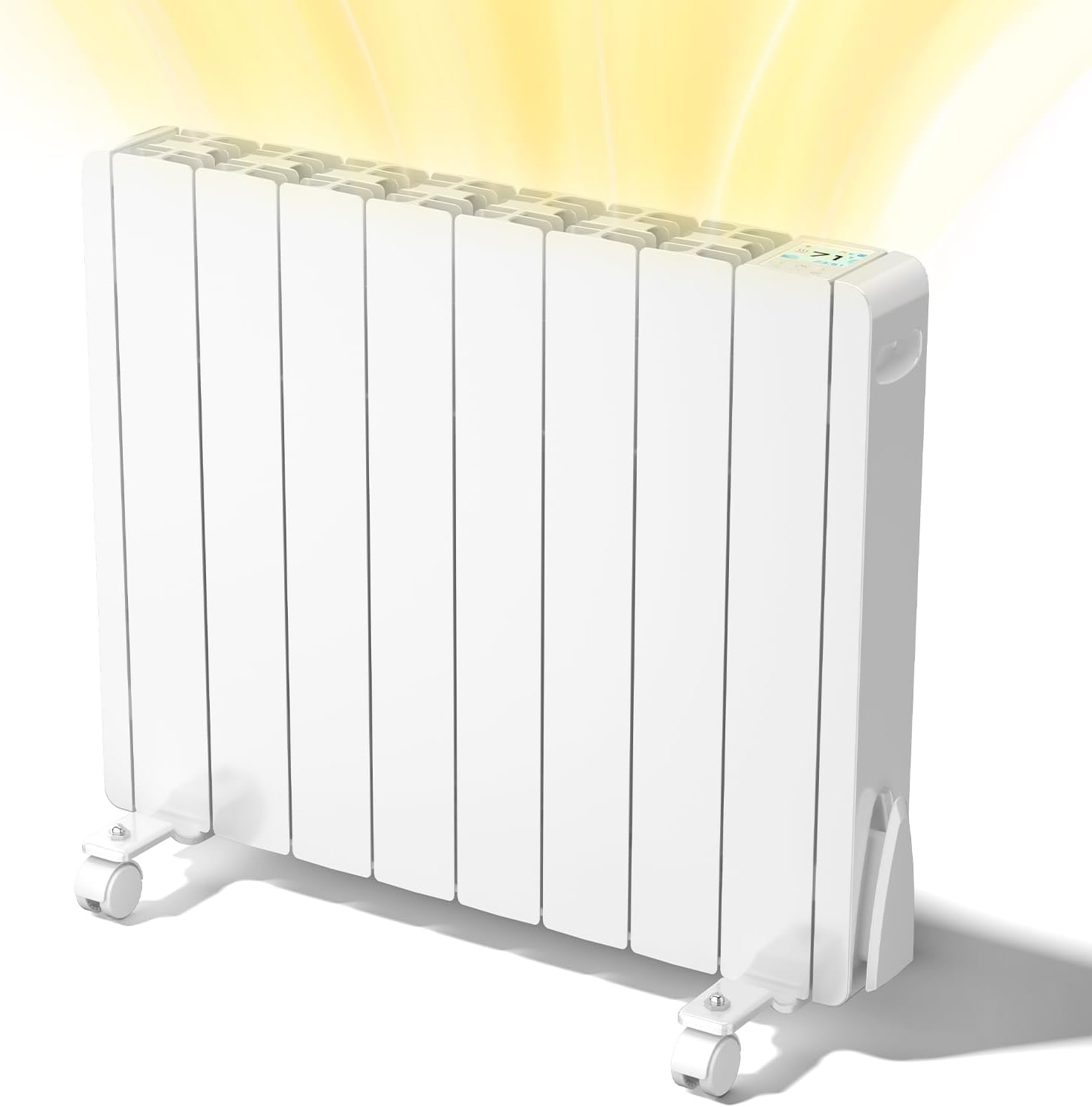 Eueiriup 1100W Electric Wall Heater with LED Display 1