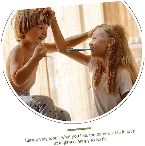 Holibanna Wall-Mounted Toothbrush Cup Holder for Boys and Girls