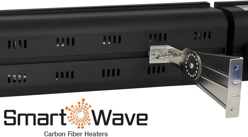 KING Electric Infrared Heater 1500W 24 with Remote 15A Plug