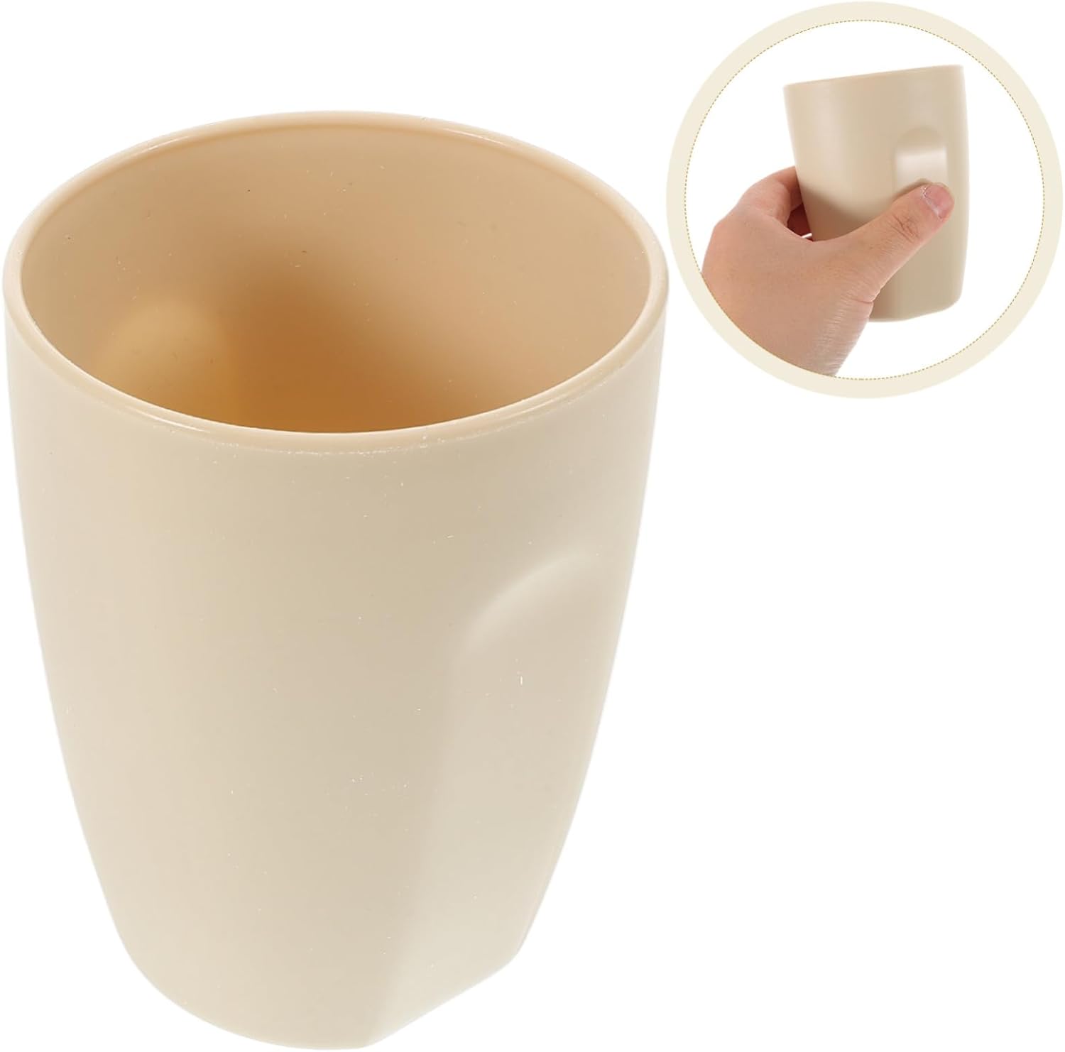 MUCKLILY Portable Bathroom Tumbler Cup for Travel Use