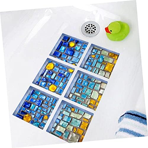 STOBAZA PVC Bathtub Wall Sticker Set 6pcs