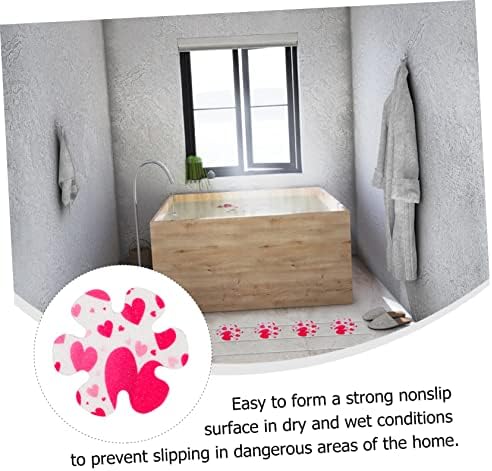 Cabilock 10pcs Non-Slip Bath Stickers for Bathtubs Showers Pools Stairs