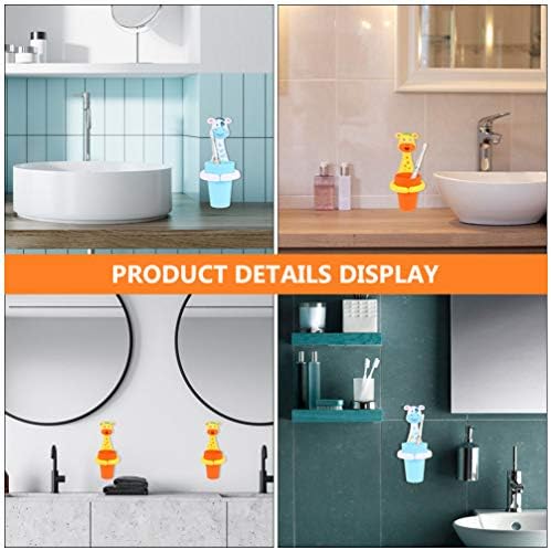 Healifty Kids Toothbrush Holder 2 Sets