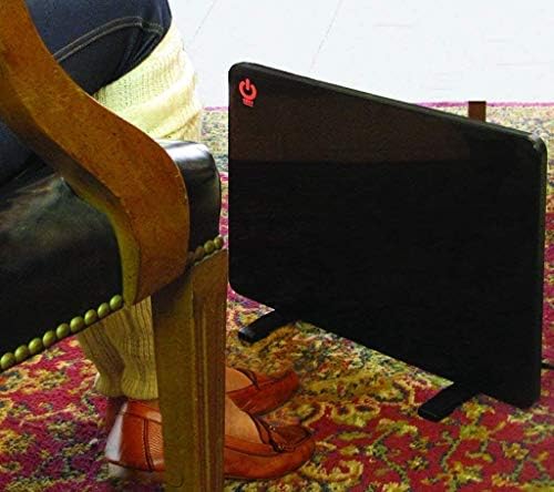 Cozy Legs Flat Panel Heater - 200W Energy Efficient 19 x 13 x 58