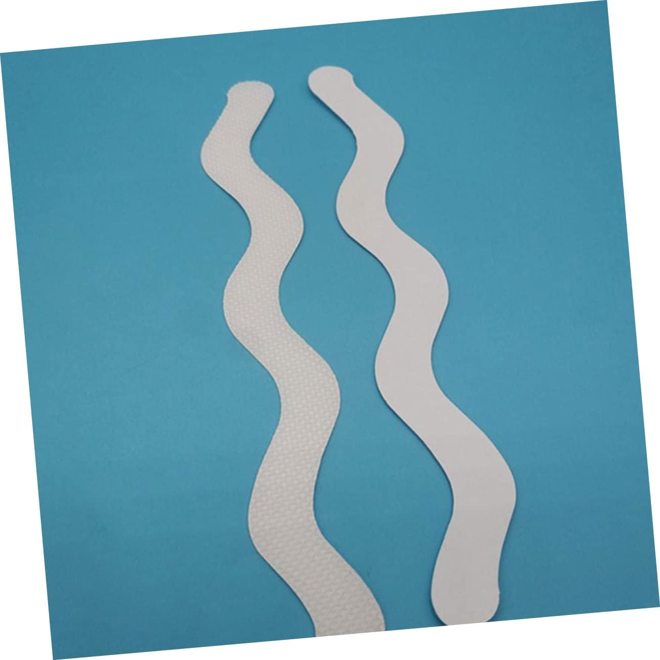 SHOWERORO S Shape Bathtub Stickers 36pcs Anti-Slip Safety Strips