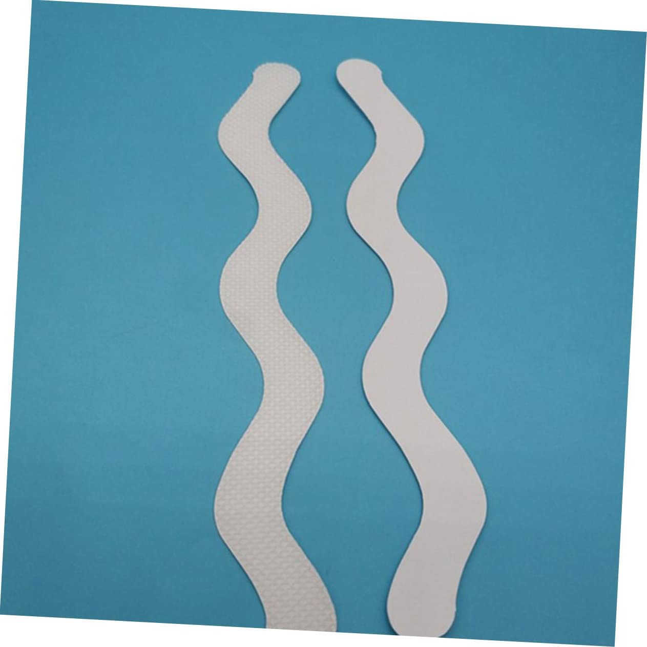 Garneck Non-Slip Tub Stickers 36pcs S Shape Bath Liners
