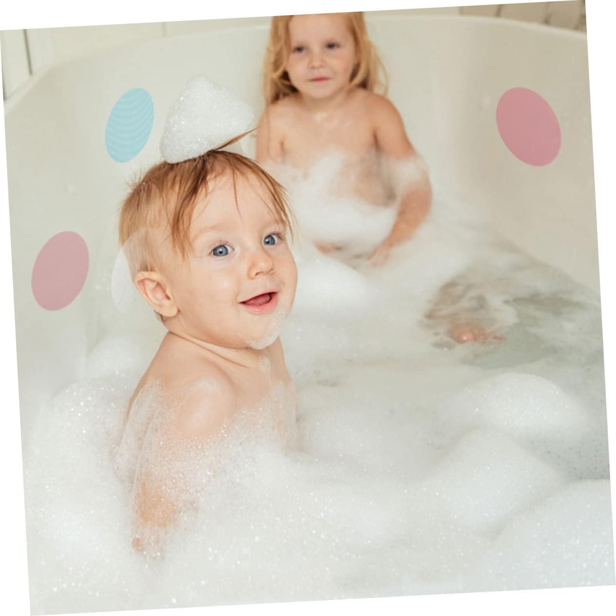 Cabilock 108pcs Round Bathroom Stickers for Safety