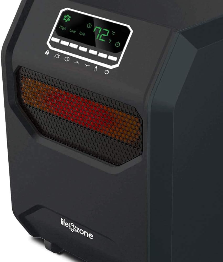 Lifesmart 4-Element Quartz Infrared Heater 2 Pack