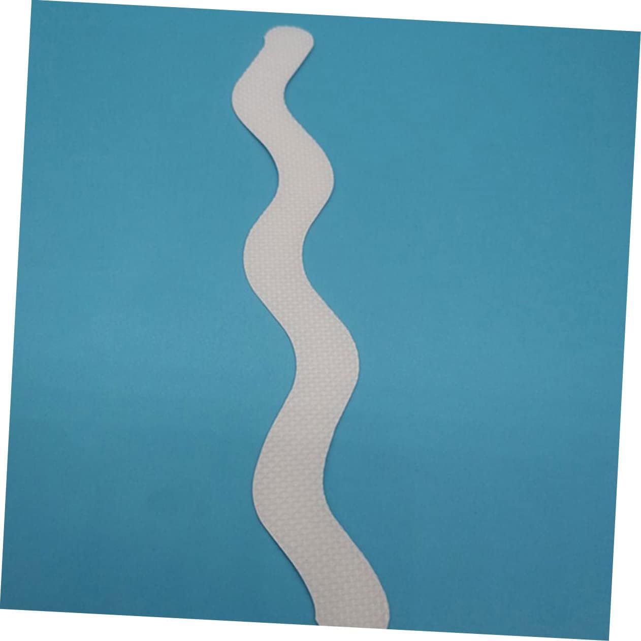 LIFKICH 36pcs S Shape Bath Tub Stickers Anti-Slip Decals