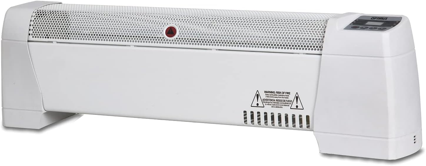 Orixforce 30-Inch Baseboard Convection Heater with Digital Thermostat