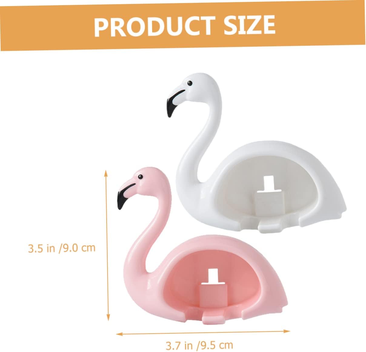 HAKIDZEL 2Pcs Wall Mounted Toothbrush Holder