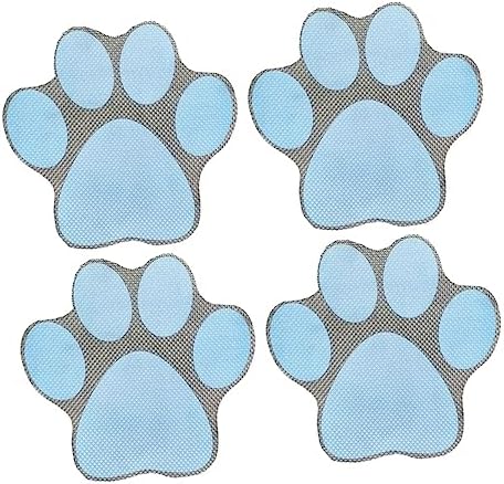 LIOOBO Anti-Slip Bathtub Stickers 4pcs Cartoon Design 1
