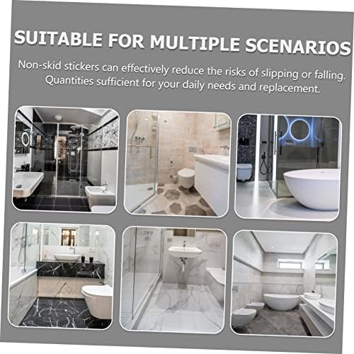 MAGICLULU 1Set Non-Slip Shower Stickers for Bathroom Safety Star Shape Design