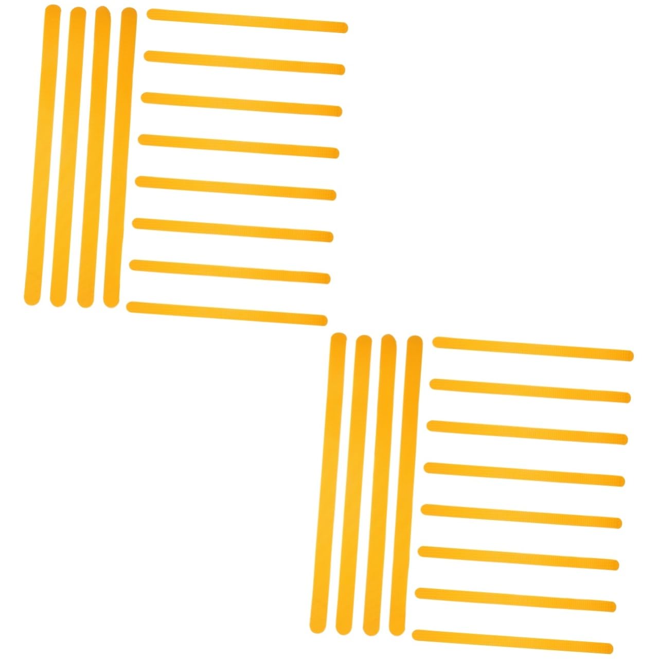 DOITOOL 2sets Non-Slip Bath Tub Stickers for Home and Stair Safety