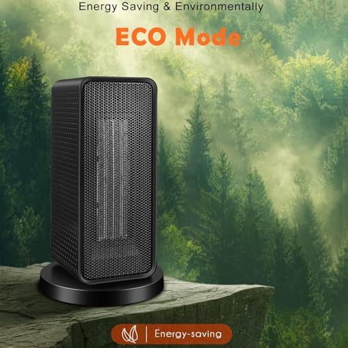 Brivennor 1200W Electric Oscillating Heater with Safety Features