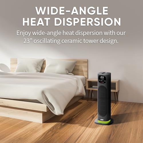 EVO Digital Ceramic Heater with Remote Control