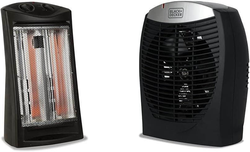 BLACKDECKER Infrared Tower Heater 1500W 2 Settings