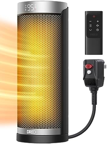 Dreo Electric Space Heater for Bathrooms and Indoor Use