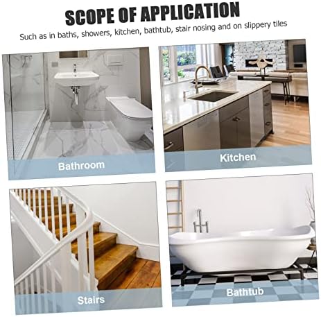 GLEAVI 20Pcs Pentagram Non-Slip Bathroom Stickers