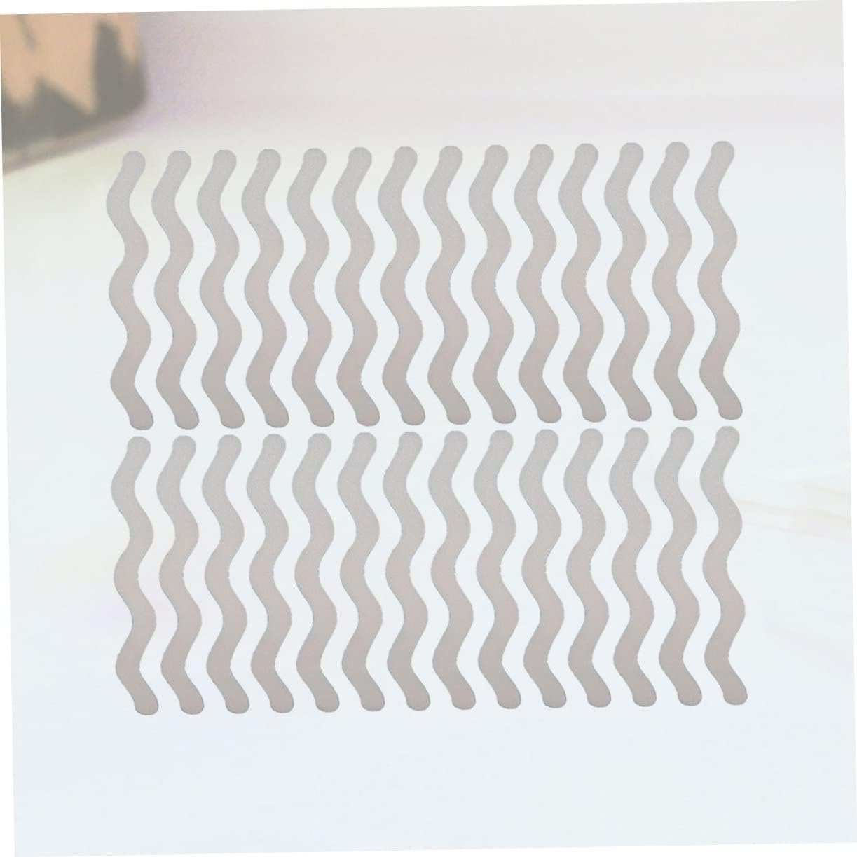 STOBAZA Anti-Slip Tape 36pcs S Shape Bath Stickers