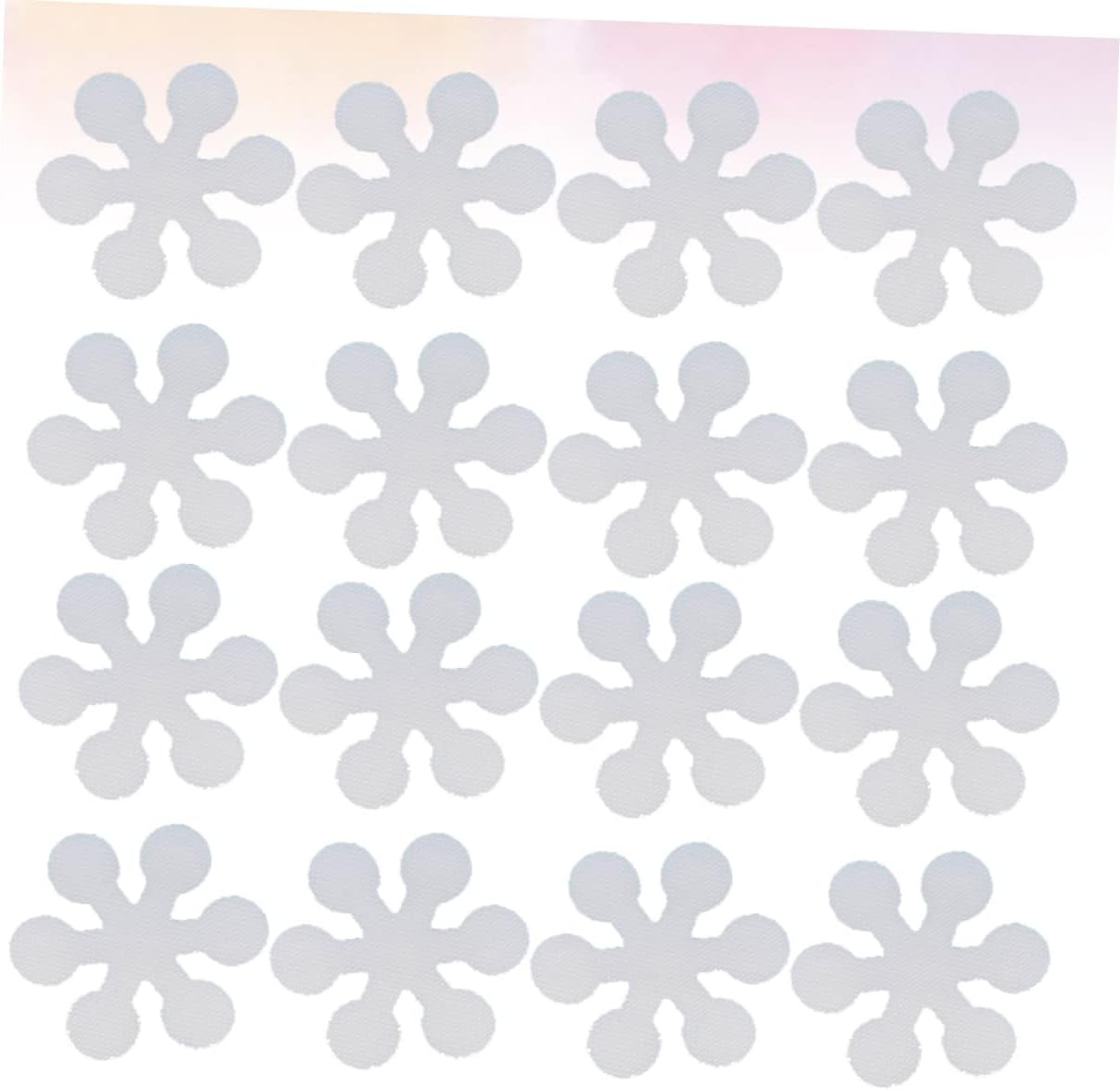 ABOOFAN Non-Slip Bath Stickers 20Pcs Snowflake Design