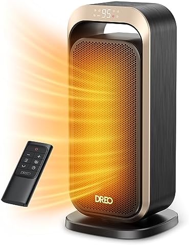 Dreo Space Heater with 70 Oscillation and Remote Control