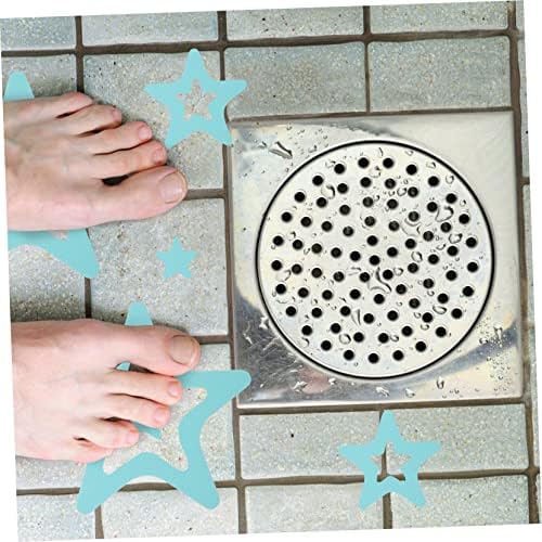 GLEAVI 20Pcs Pentagram Non-Slip Bathroom Stickers