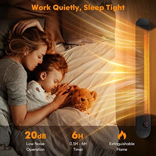 Tangkula 1400W Electric Baseboard Heater with Remote