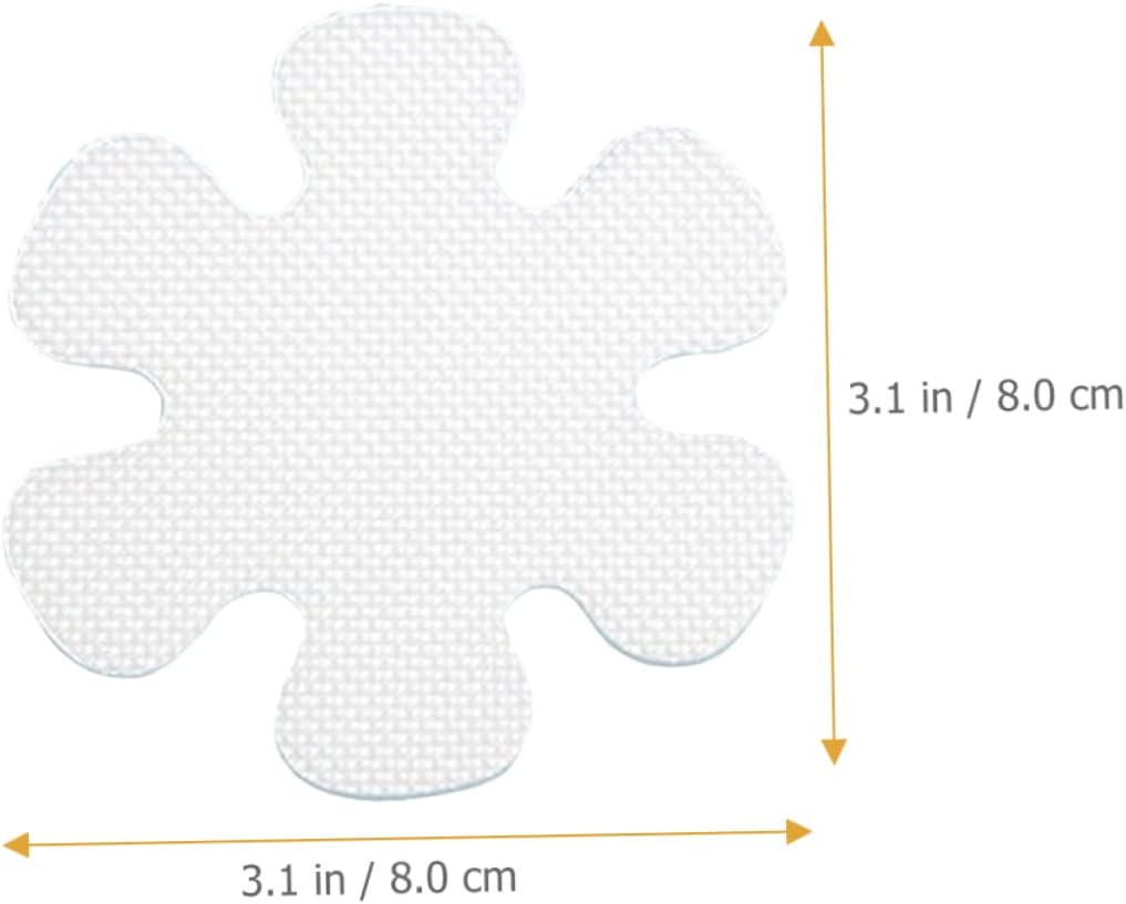12pcs Flower Non-Sticker Bathtub Floor Decals