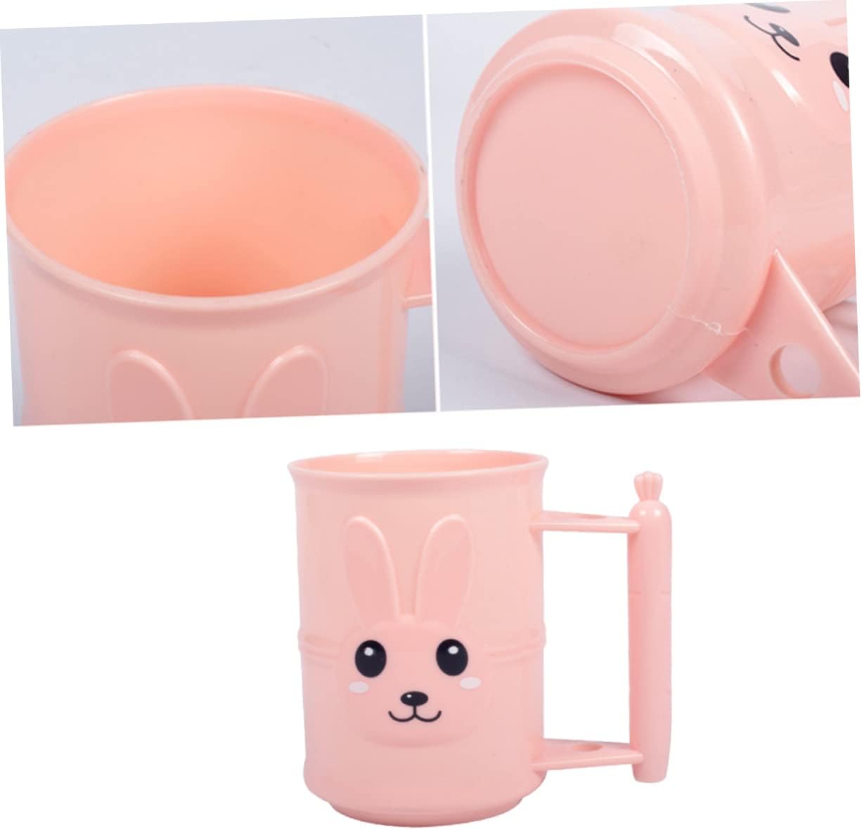 Veemoon Rabbit Toothbrush Cup Holder Tumbler for Kids