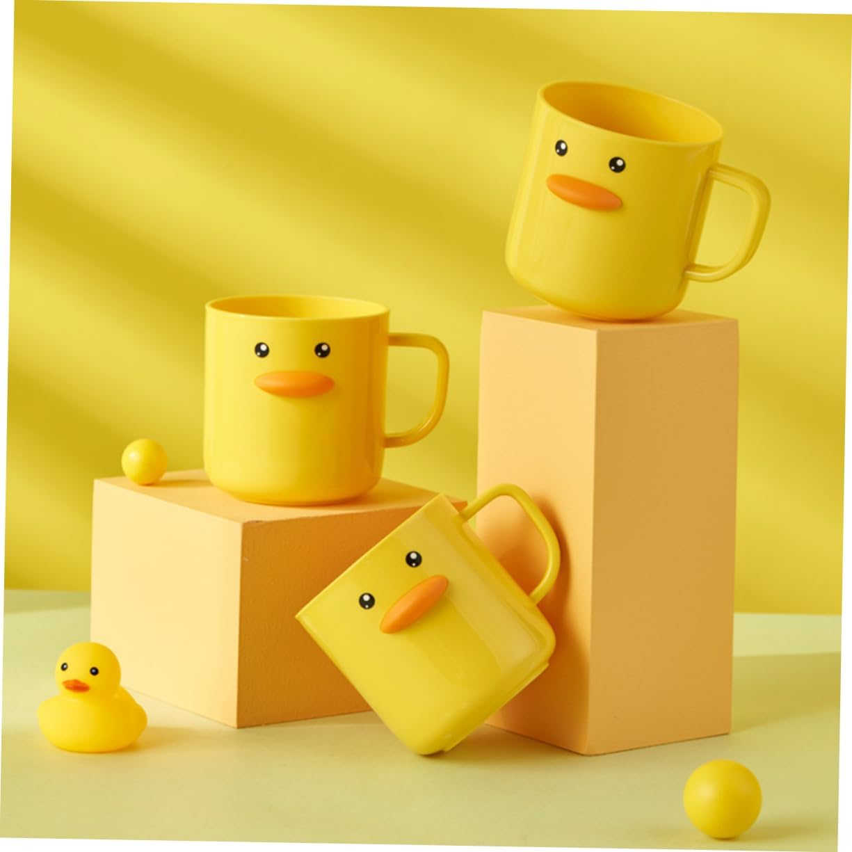 2pcs Cute Cartoon Toothbrush Holders for Bathroom and Home Use