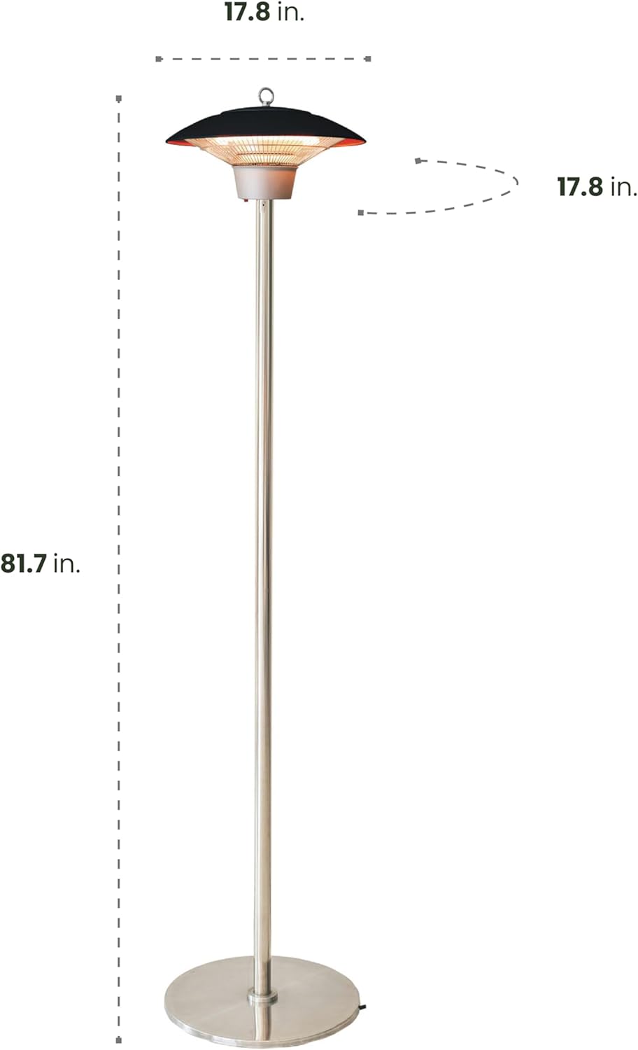 Hanover 68-Ft Portable Infrared Heater Lamp