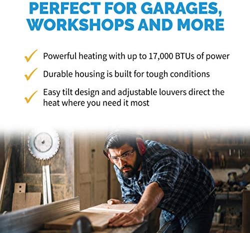 NewAir Electric Garage Heater 500 sq ft