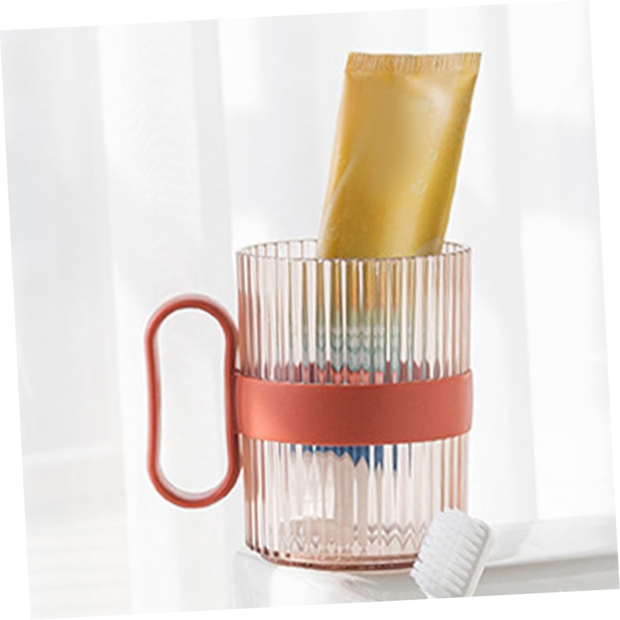 Cabilock 4pcs Reusable Toothbrush Cups 1