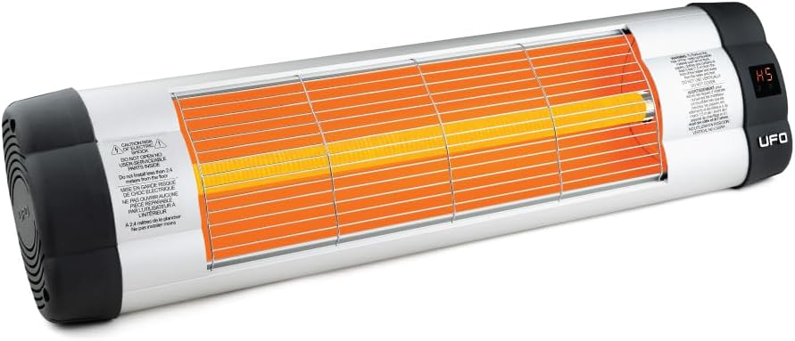 UFO UK-15 1500W Wall Mount Infrared Heater with Remote