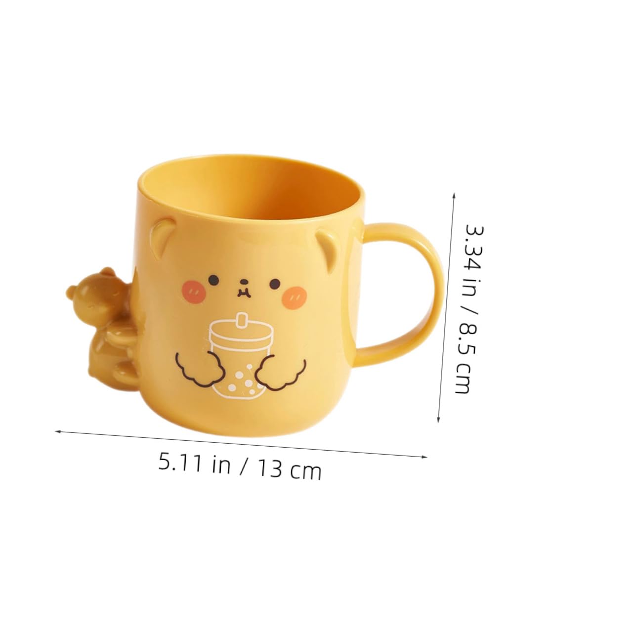 PRETYZOOM Cartoon Mouthwash Cup for Kids