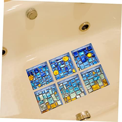 STOBAZA PVC Bathtub Wall Sticker Set 6pcs