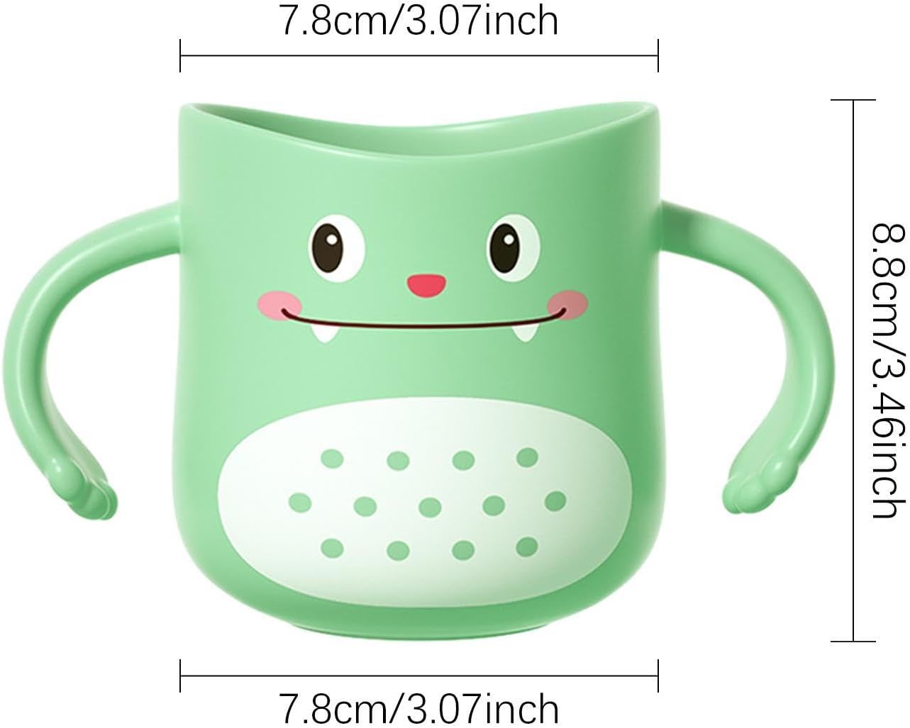 Kids Toothbrush Cup with Dinosaur Design 1