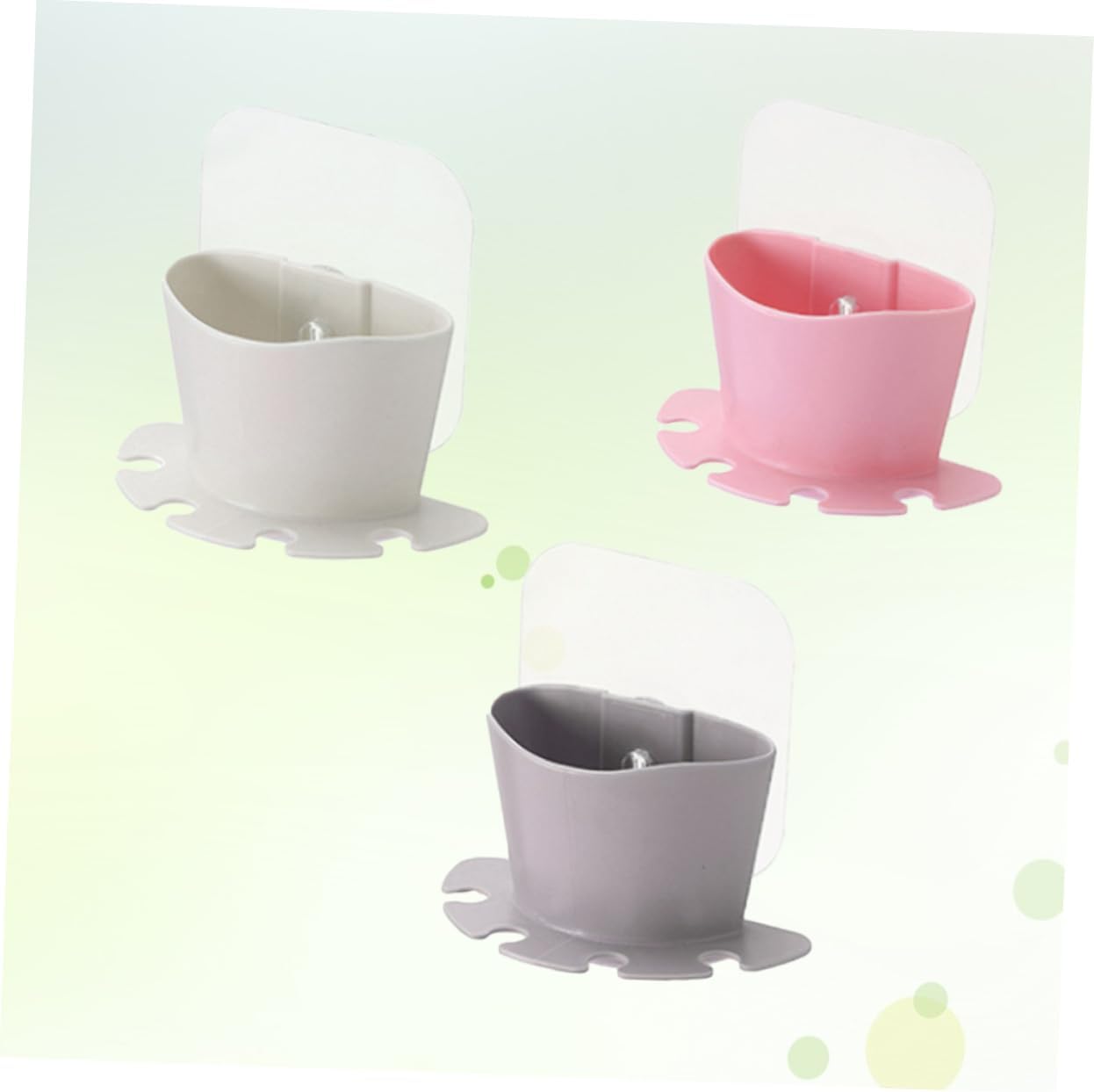 TOPPERFUN Suction Toothbrush Holder Set