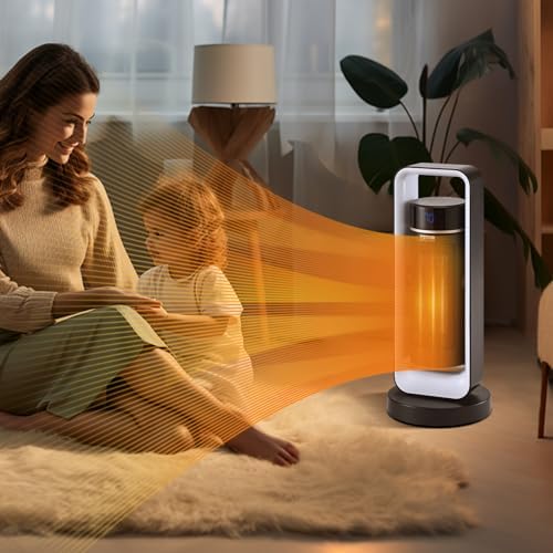 VEVOR Electric Space Heater with Thermostat and Remote Control