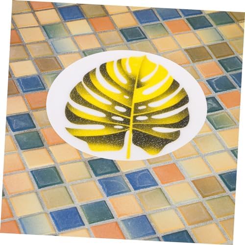 Ciieeo Leaf Anti-Slip Bathtub Stickers Waterproof Decals