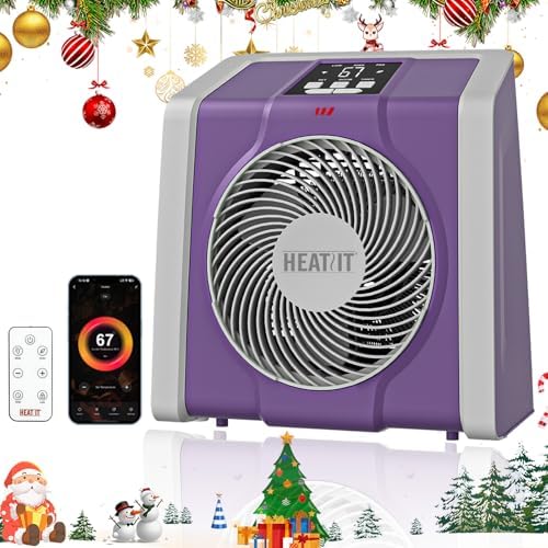 HEATIT Smart Space Heater with Remote and Thermostat 1
