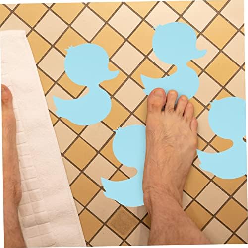 HAKIDZEL 24pcs Duck Anti-Slip Bathtub Stickers