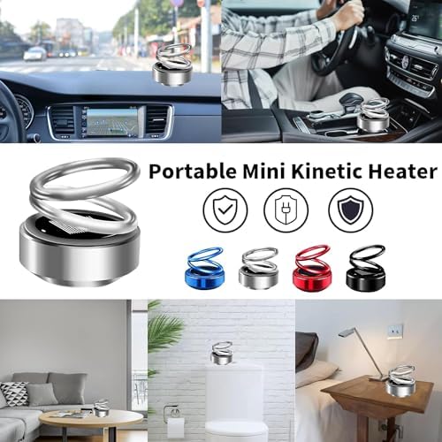 ACHVAC Portable Kinetic Heater 2PCS Red Blue