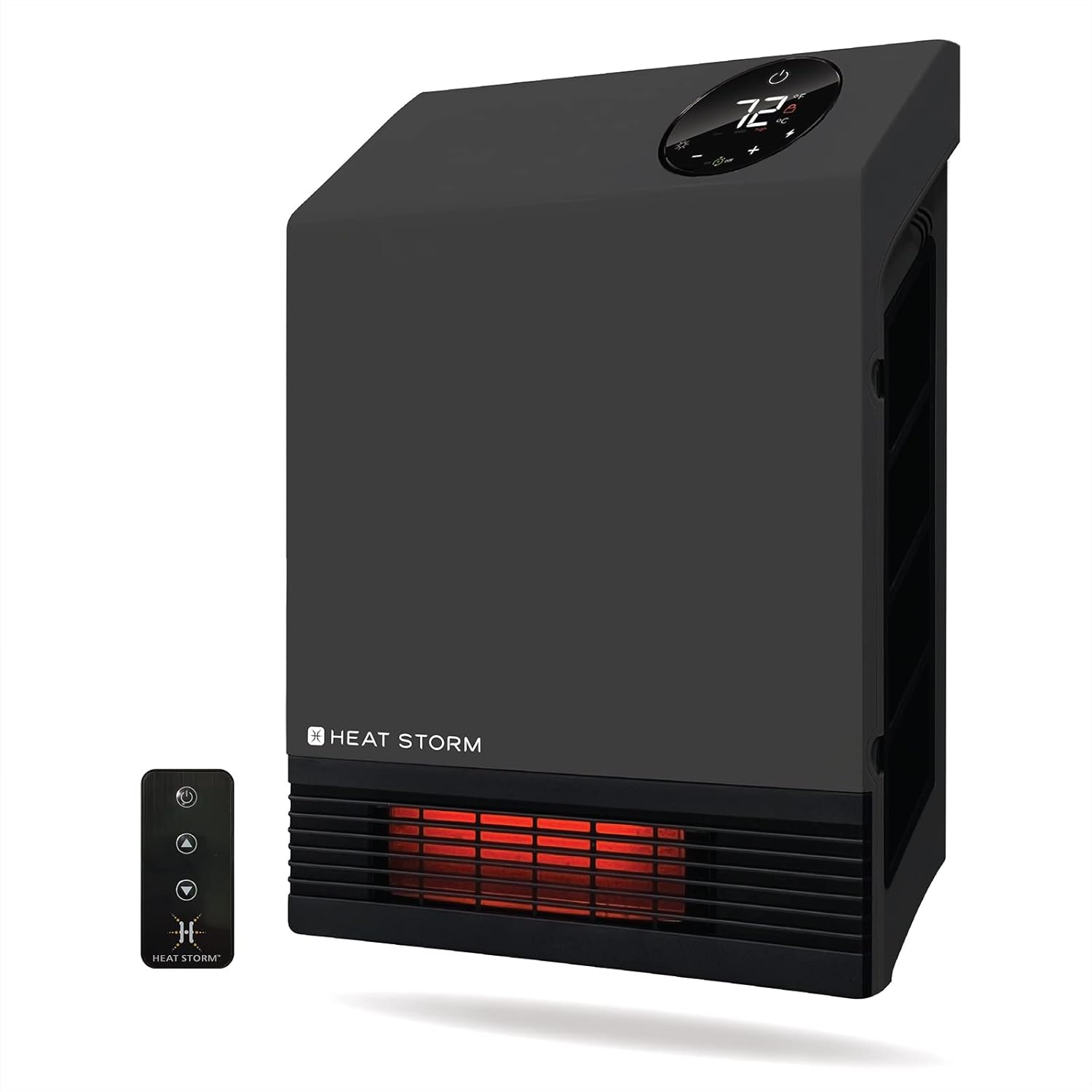 Heat Storm Wall Mount Gray 1000W Indoor Heater