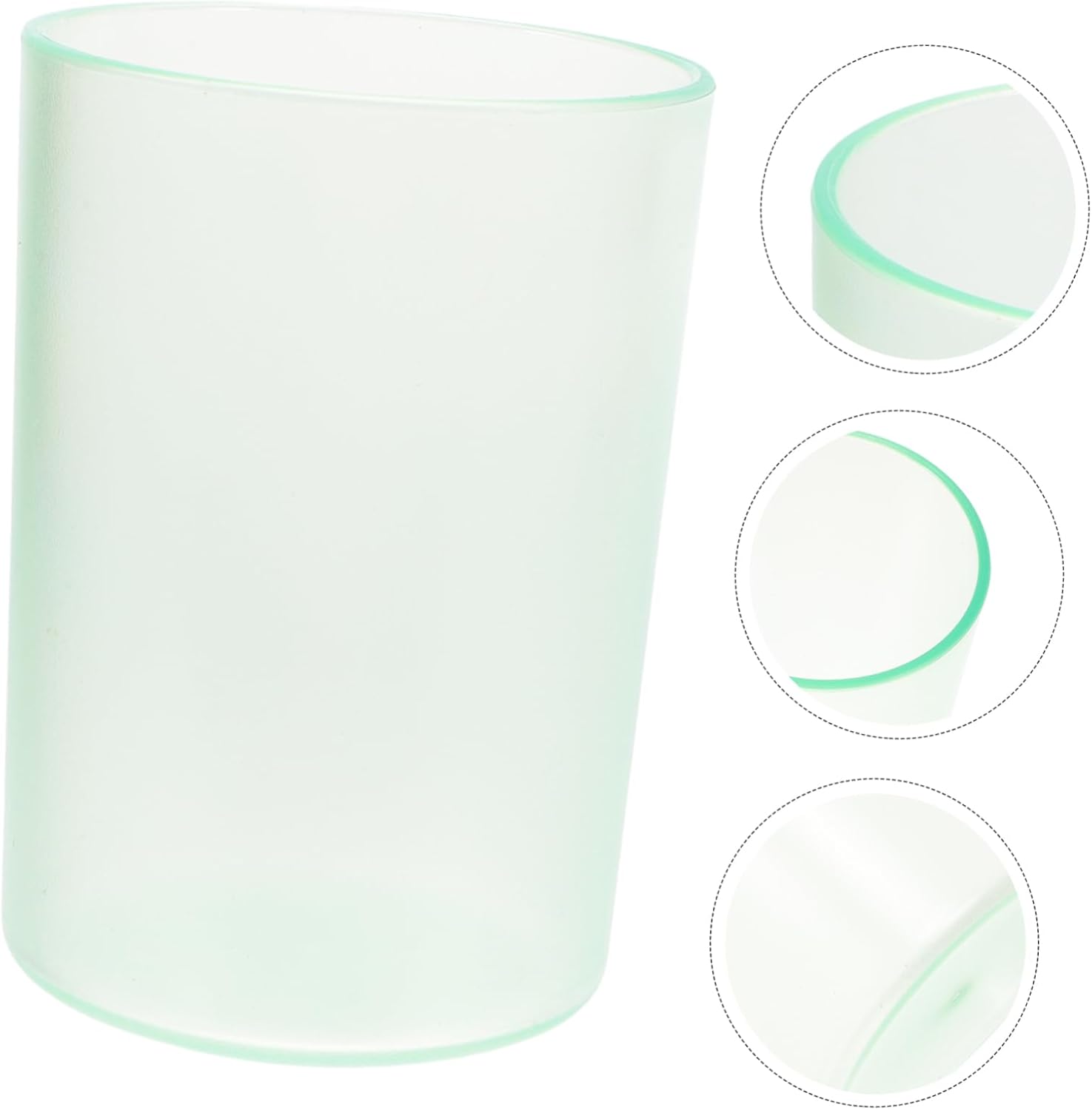 VICASKY Transparent Toothbrush Cup Holder