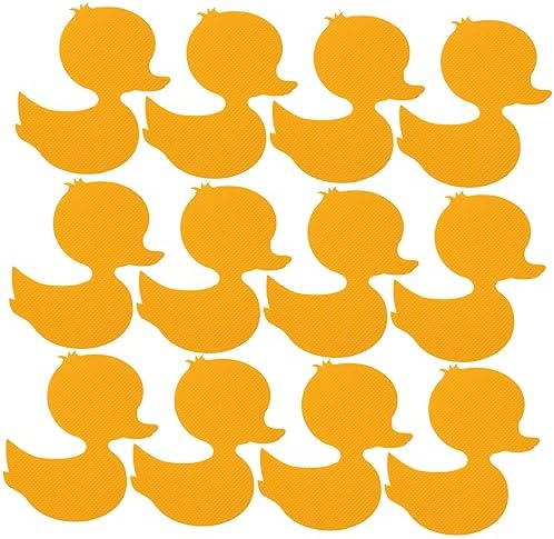 12pcs Non-Slip Bathtub Stickers - Safe Decals for Boys and Girls Bathrooms