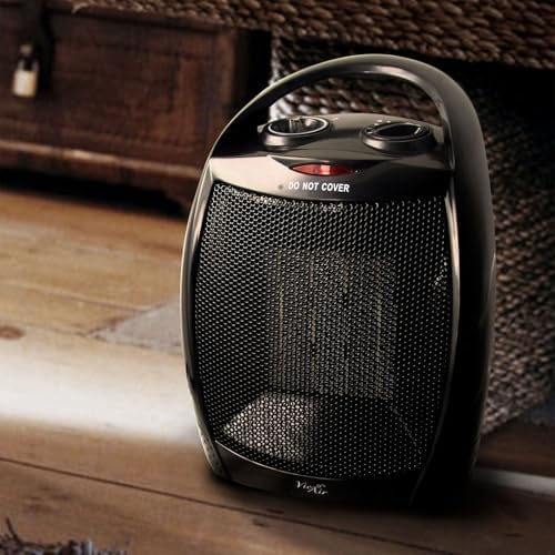 Vie Air 2-Settings Ceramic Heater 1500W Black